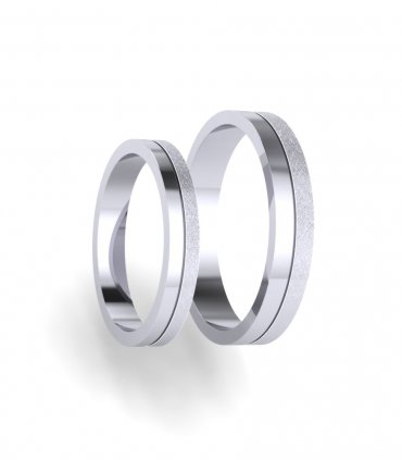 Тонкие обручальные кольца Е-105-214 - превью 2