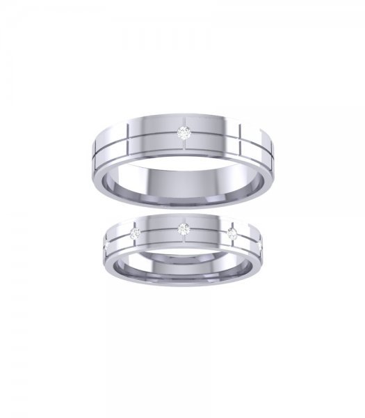 Обручальные кольца Е-501-R - превью 2