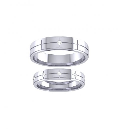 Обручальные кольца Е-501-R фото 2