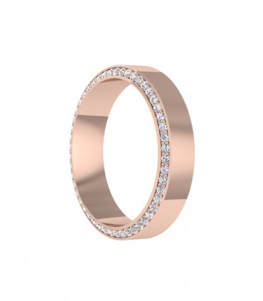 Кольцо с бриллиантами В-401 - превью 5