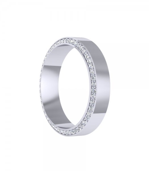 Кольцо с бриллиантами В-401 - фото