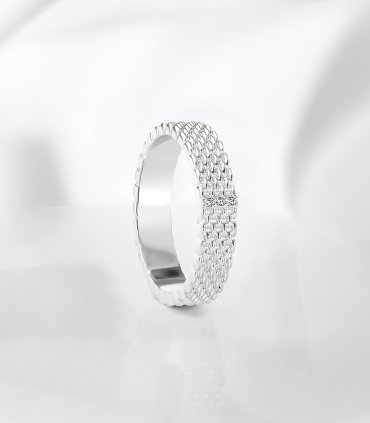 Кольцо с бриллиантами  B-158 - фото