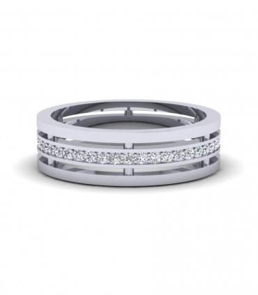 Кольцо с бриллиантами В-040 - превью 5
