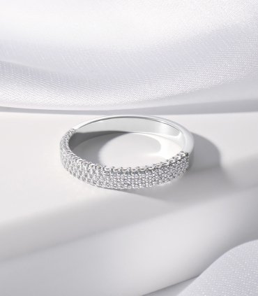 Кольцо с бриллиантами В-141 - фото