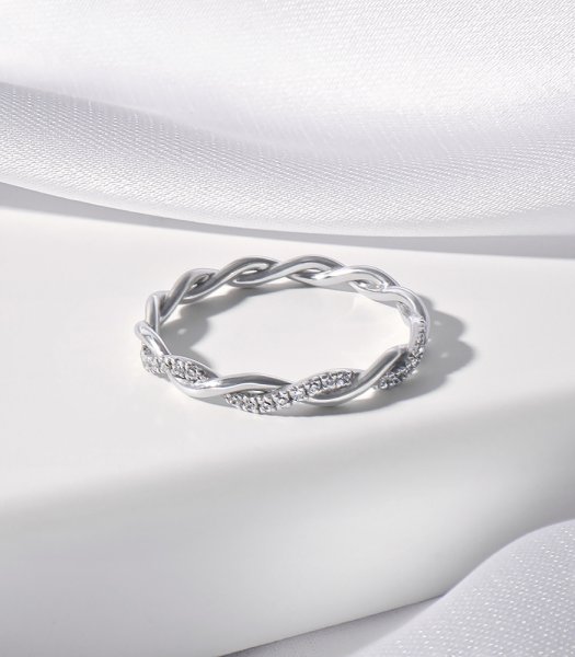 Кольцо с бриллиантами В-144 - фото