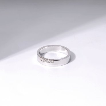 Кольцо с бриллиантами В-150 - фото