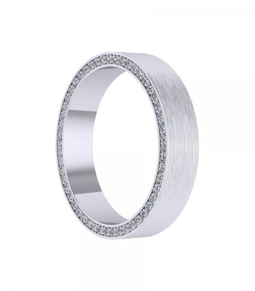 Серебряные кольца с бриллиантами В-202 - превью 2