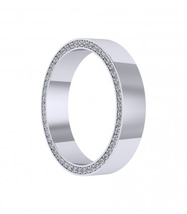 Серебряные кольца с бриллиантами В-202 - превью 4