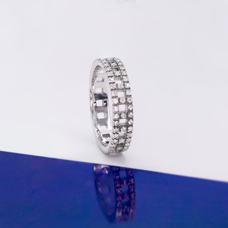 Кольцо с бриллиантами В-301 фото 1