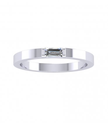 Серебряные кольца с бриллиантами В-108 - превью 1