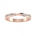 Обручальное кольцо с бриллиантами В-105 превью 3