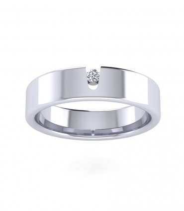Серебряные кольца с бриллиантами В-106 - превью 5