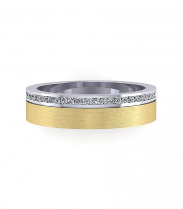 Кольцо дорожка с бриллиантами В-113 - превью 2