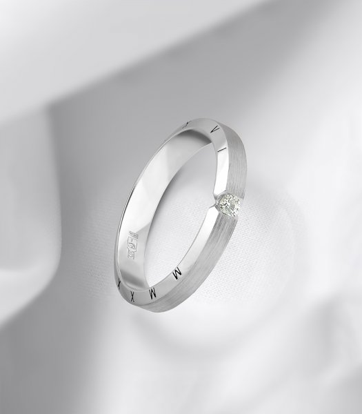 Серебряные кольца с бриллиантами В-400 - превью 5