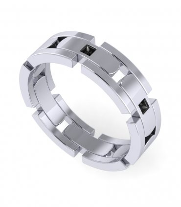 Мужские кольца с бриллиантами В-240 - превью 1