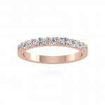 Обручальное кольцо с дорожкой бриллиантов В-207 превью 2