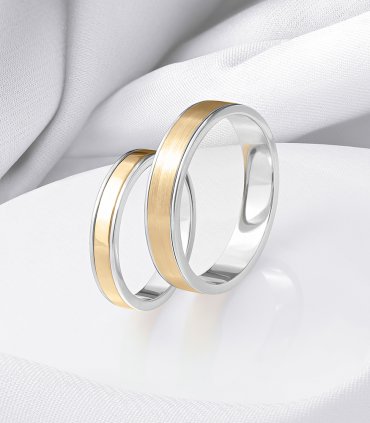 Обручальное кольцо на заказ Е-116 - превью 3