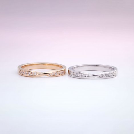 Обручальное кольцо с бриллиантами В-105 фото 1