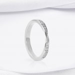 Обручальное кольцо с бриллиантами В-105 превью 1