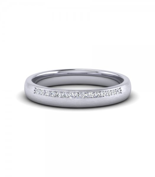 Обручальное кольцо с бриллиантами В-222 - превью 1