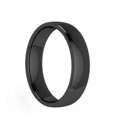 Обручальное кольцо с чернением Е-800 - фото