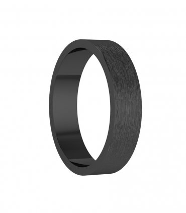 Обручальное кольцо с чернением Е-802 - фото