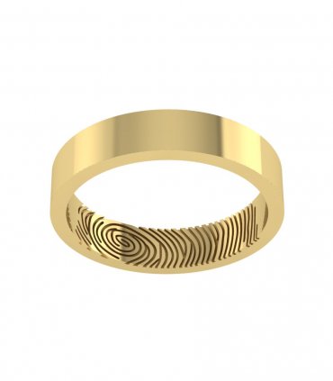 Кольцо из белого золота Е-602 - превью 4