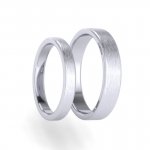 Обручальные кольца из серебра Е-101-AG превью 4