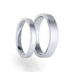 Обручальные кольца из серебра Е-101-AG превью 5