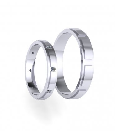 Обручальные кольца Е-502-J - превью 2