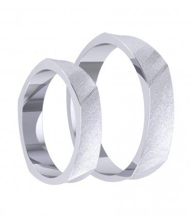 Эксклюзивные обручальные кольца Е-109 - превью 3