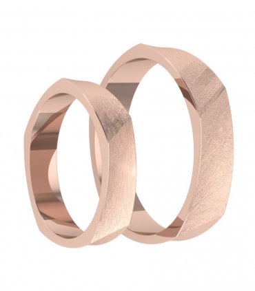 Эксклюзивные обручальные кольца Е-109 - превью 4
