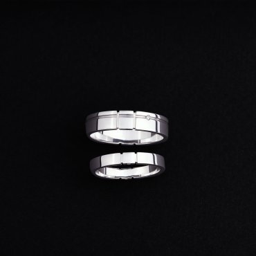 Обручальные кольца Е-122 - фото