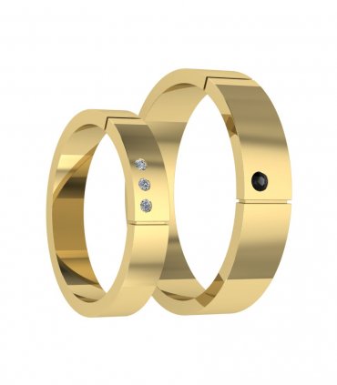 Обручальные кольца Е-152 - превью 3