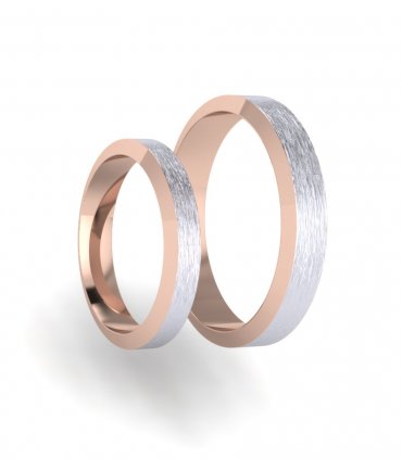 Обручальные кольца без камней Е-401-B - превью 8