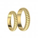 Обручальные кольца из серебра Е-303-Ag превью 3
