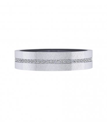Обручальные кольца с бриллиантами В-219 - фото