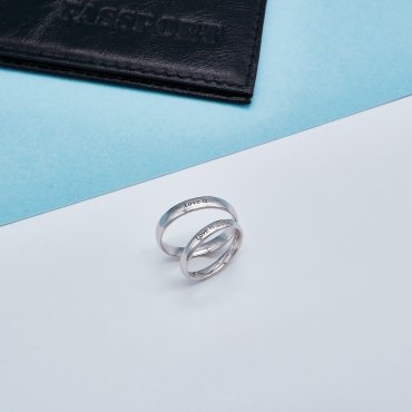 Обручальные кольца с гравировкой Е-207 - фото
