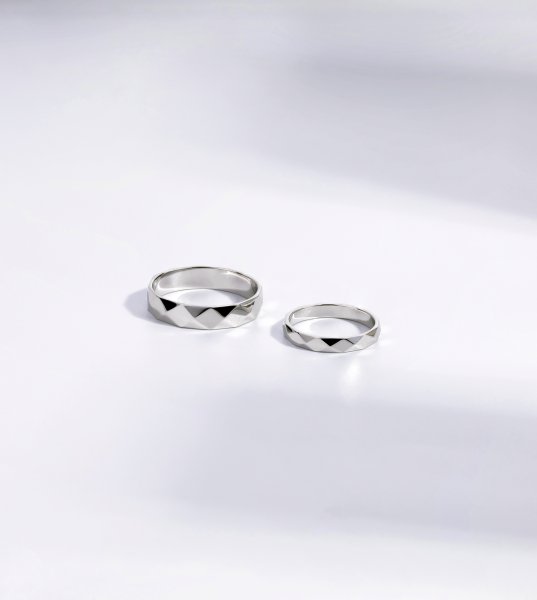 Тонкие обручальные кольца Е-307-B - превью 1