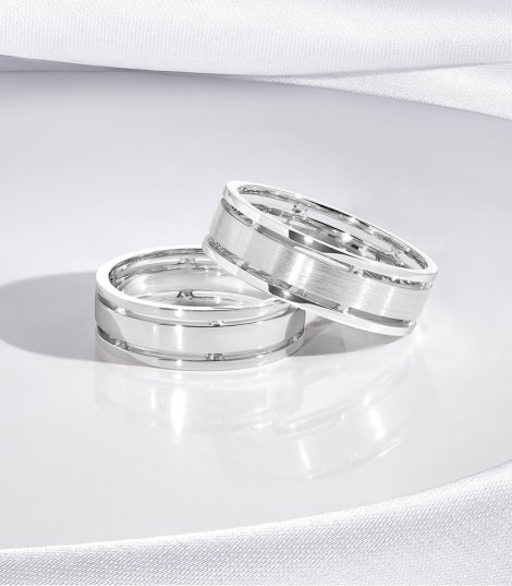 Парные обручальные кольца Е-601-B фото 1